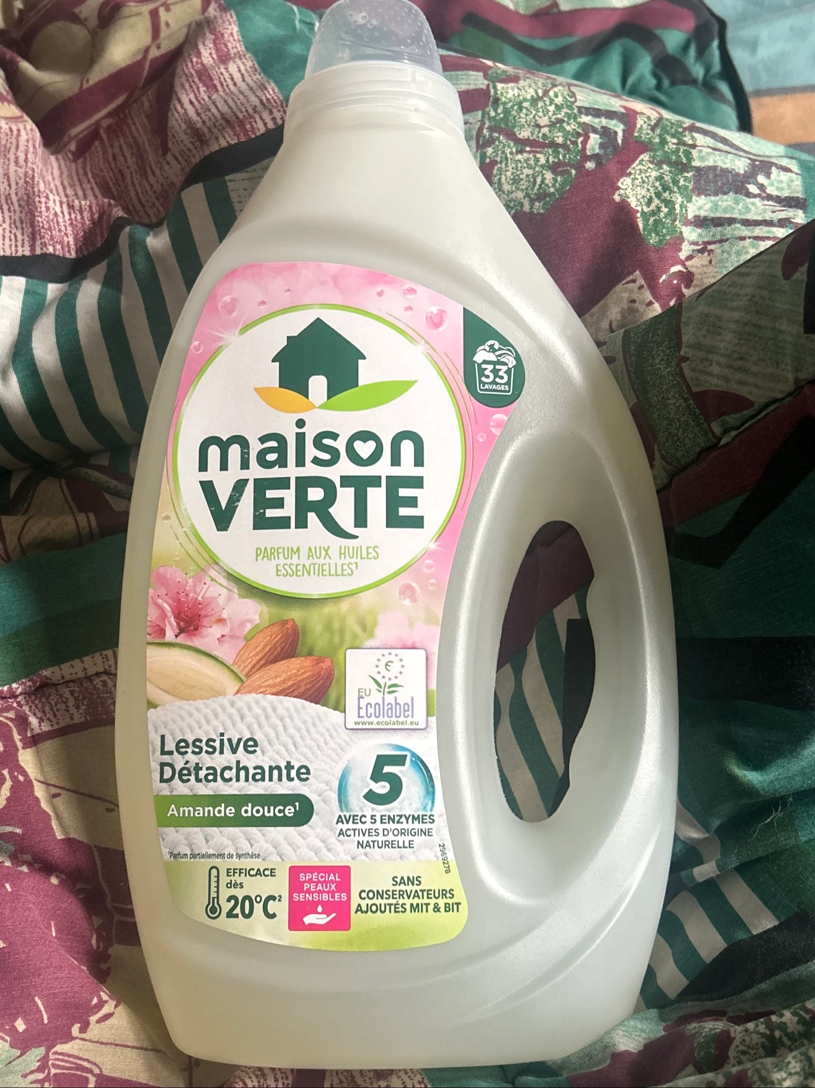 Lessive maison verte 